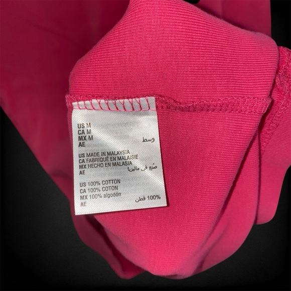 Karen Scott Vibrant Pink Short Sleeve Tee NWT - Picture 6 of 9